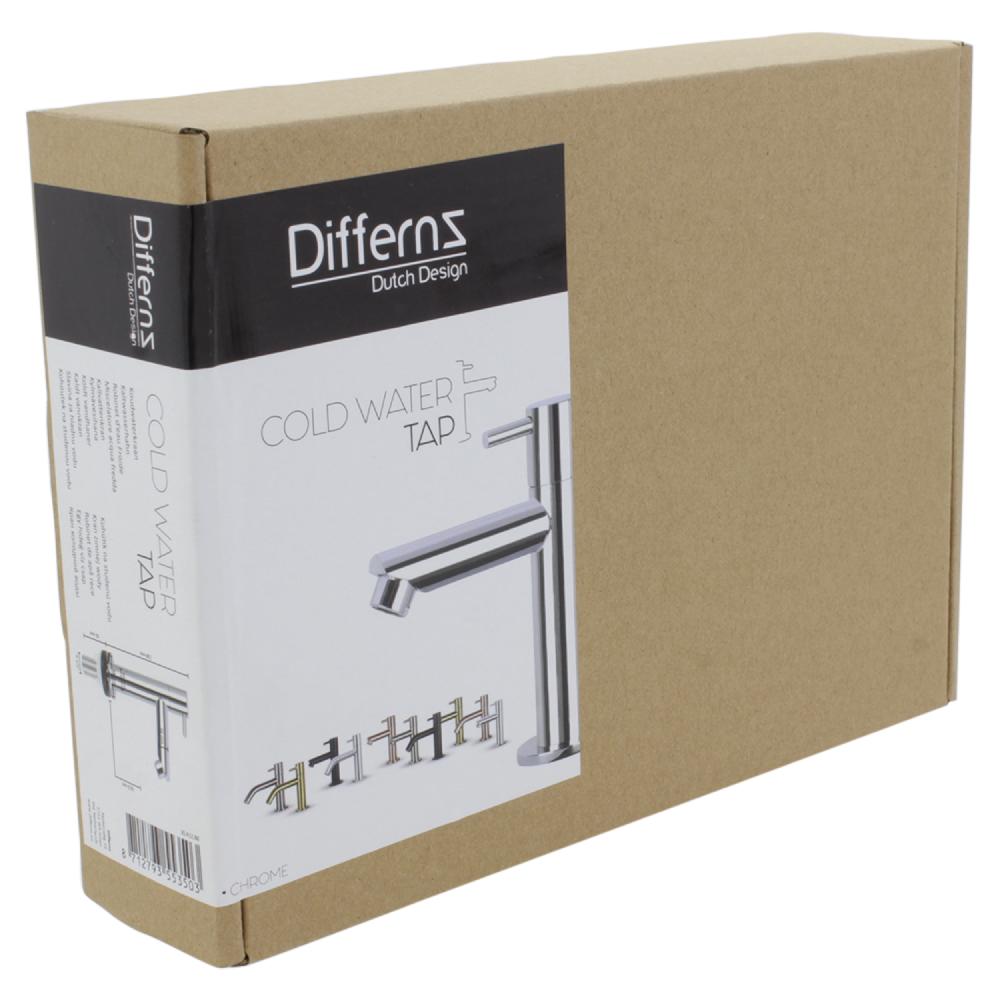 Differnz Differnz Koudwaterkraan – Recht – Chroom