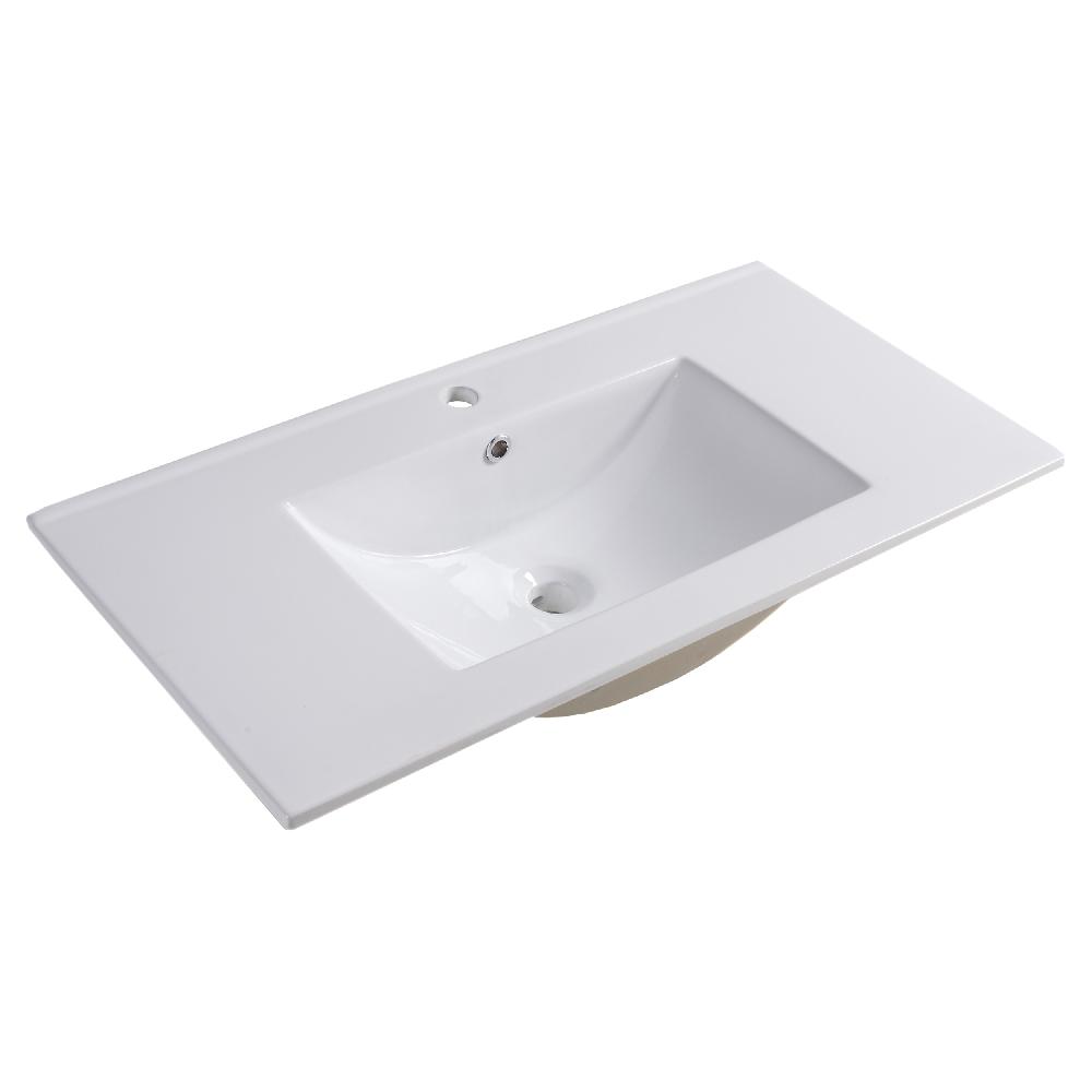 differnz Differnz Legs wastafel – 90 cm – keramiek – wit