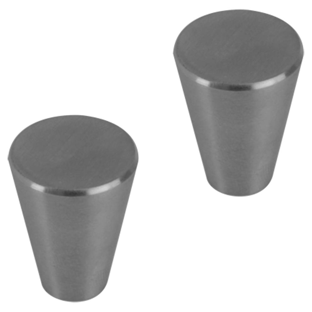 differnz Differnz Rotterdam knop – 20 mm – gun metal