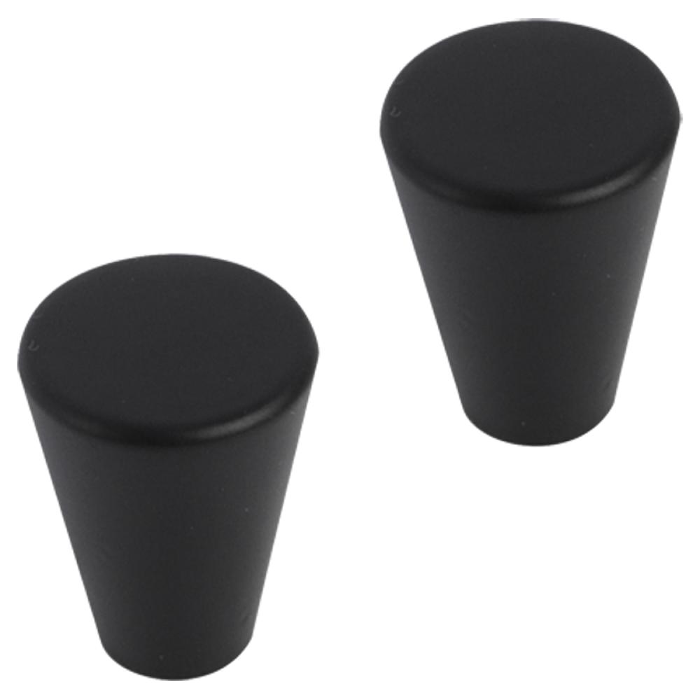 differnz Differnz Rotterdam knop – 20 mm – mat zwart