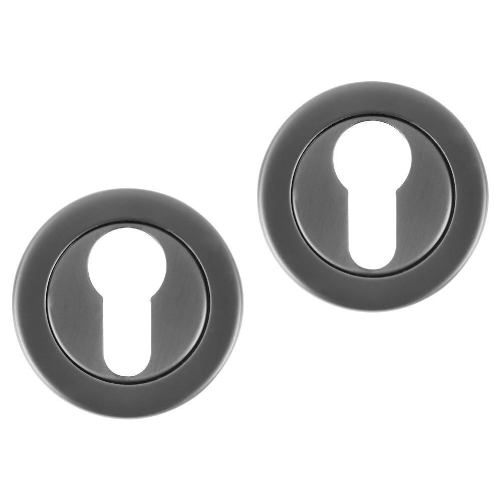 differnz Differnz rozet – rond – cilinder – gun metal