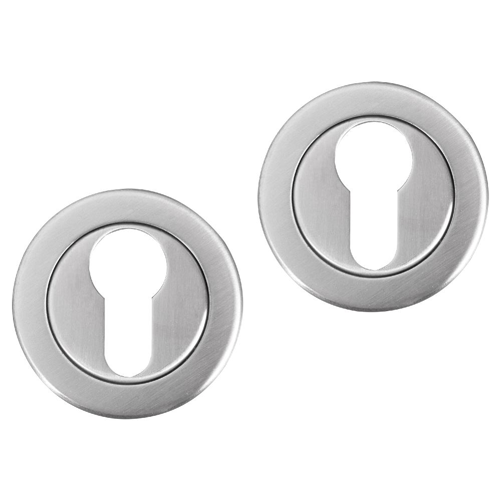 differnz Differnz rozet – rond – cilinder – mat chroom