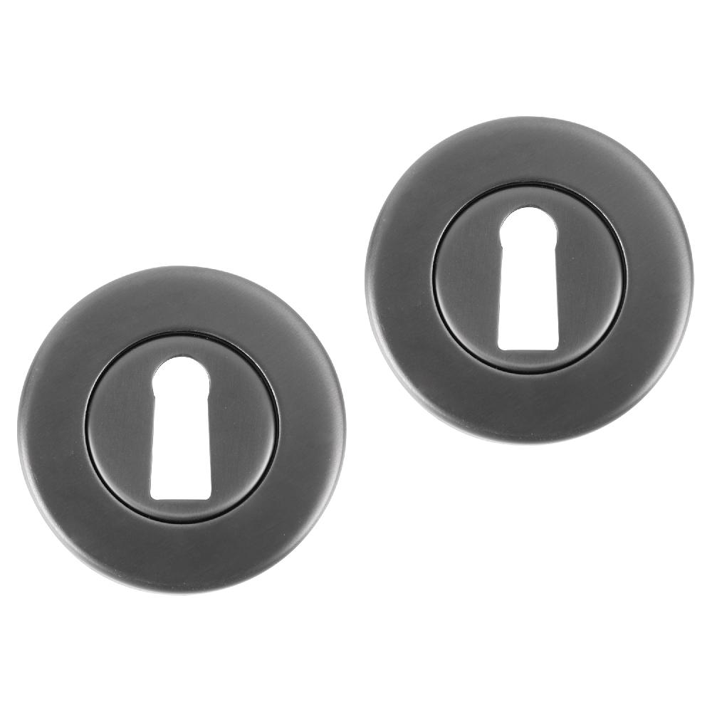 differnz Differnz rozet – rond – sleutel – gun metal