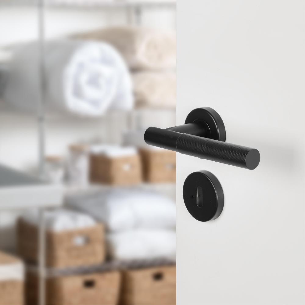 Differnz Differnz Rozet – Rond – Sleutel – Zwart