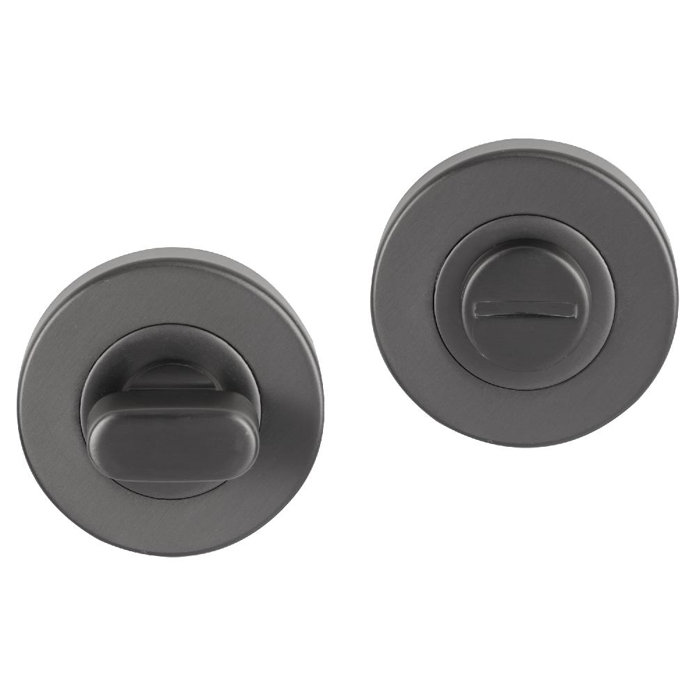 differnz Differnz rozet – rond – WC – gun metal