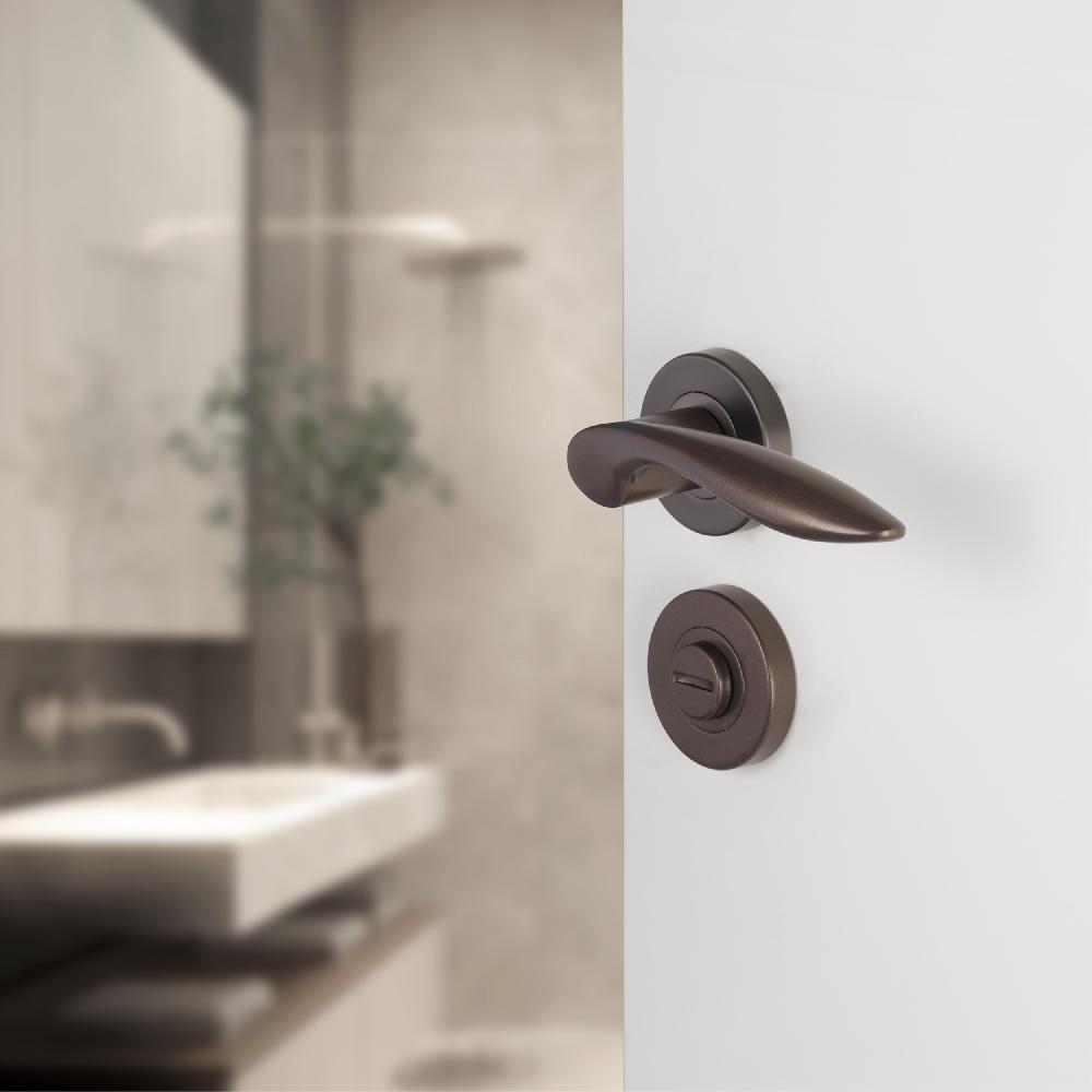 Differnz Differnz Rozet – Rond – WC – Rond – Brons