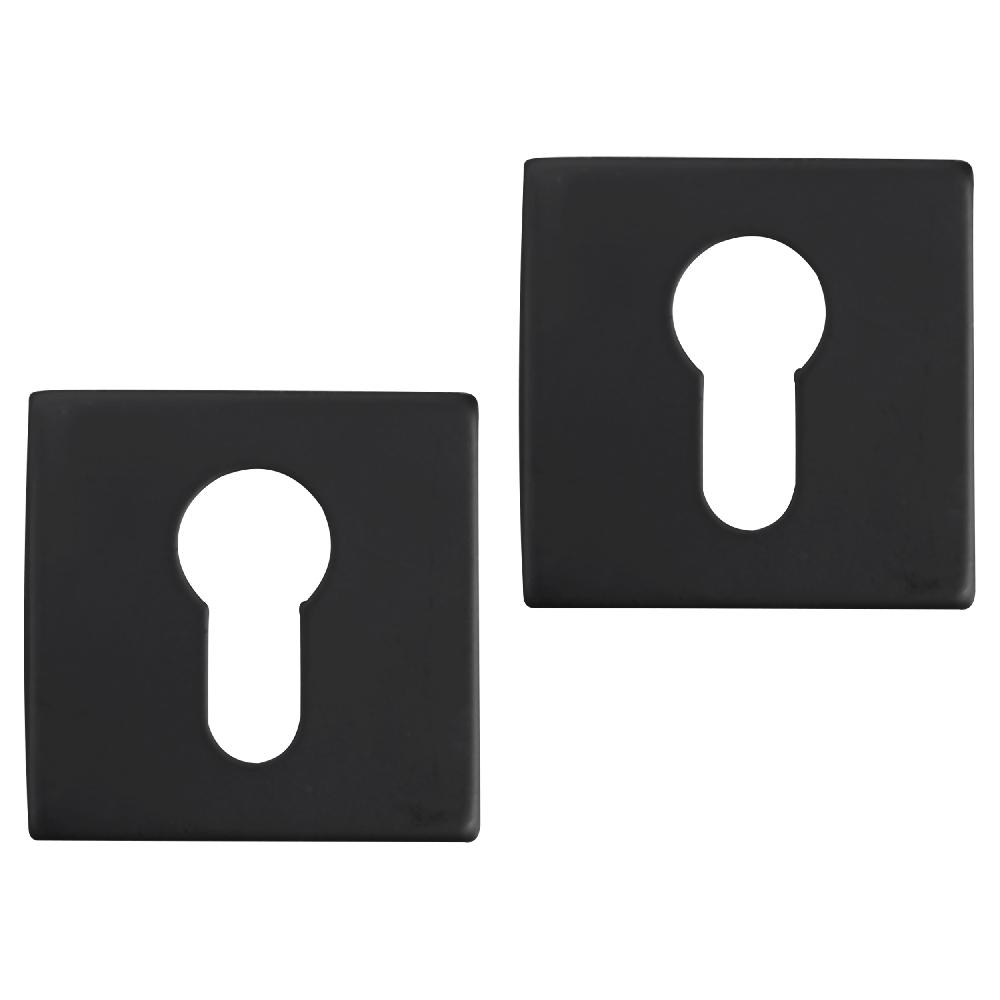 differnz Differnz rozet – vierkant – cilinder – zwart