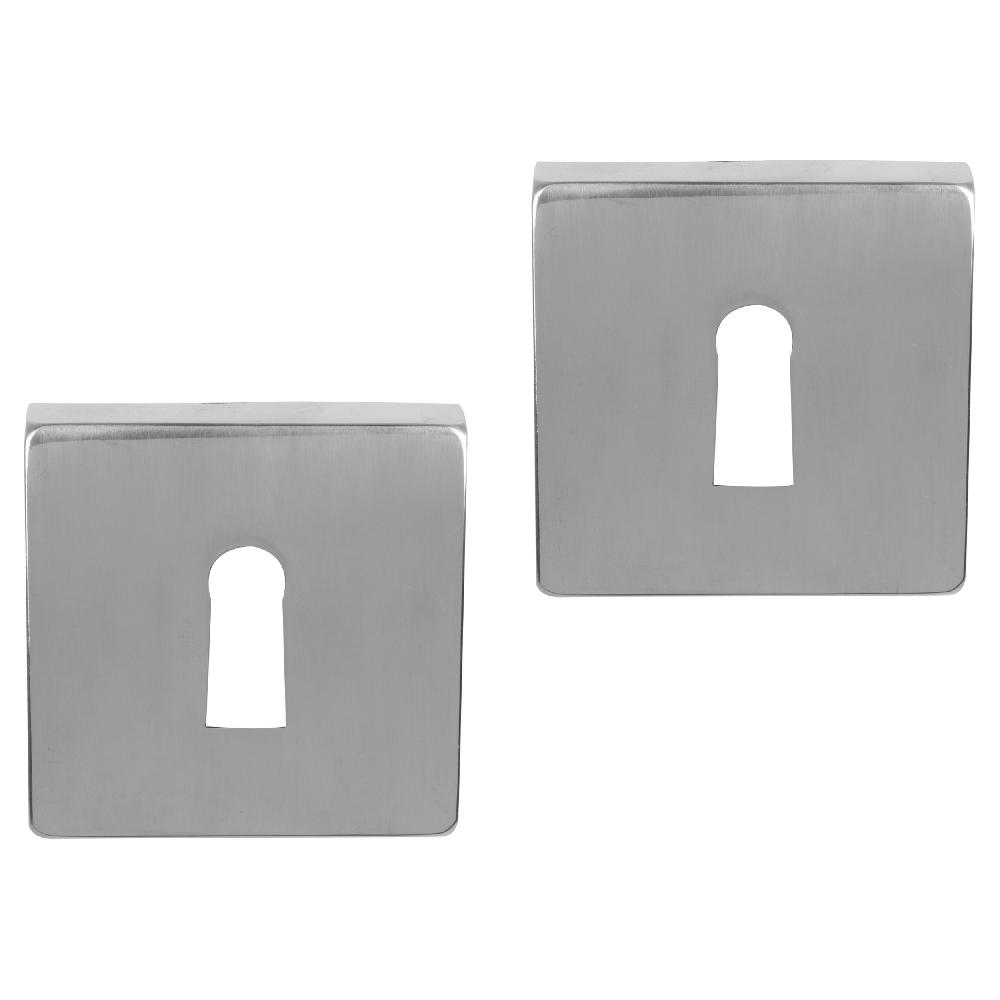 differnz Differnz rozet – vierkant – sleutel – chroom