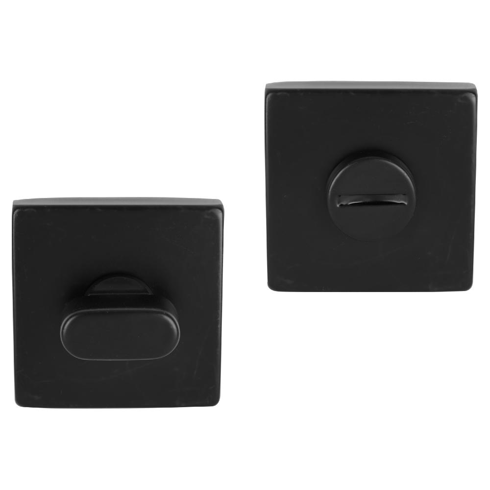 differnz Differnz rozet – vierkant – wc – zwart