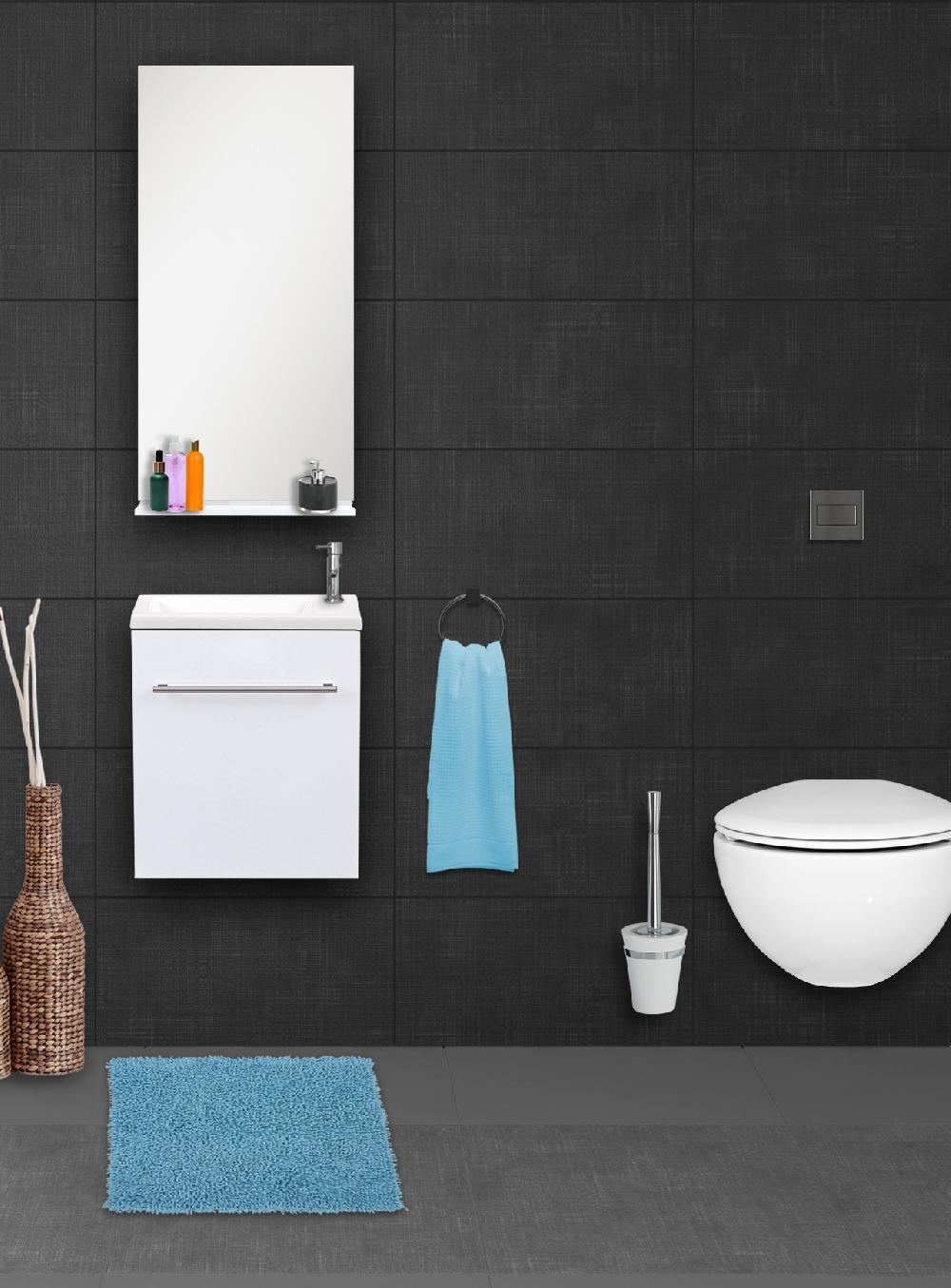 Differnz Differnz Tight Meubel Set – 40 Cm – Wit