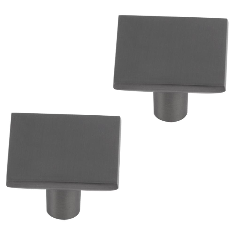 differnz Differnz Tilburg knop – 30 mm – gun metal