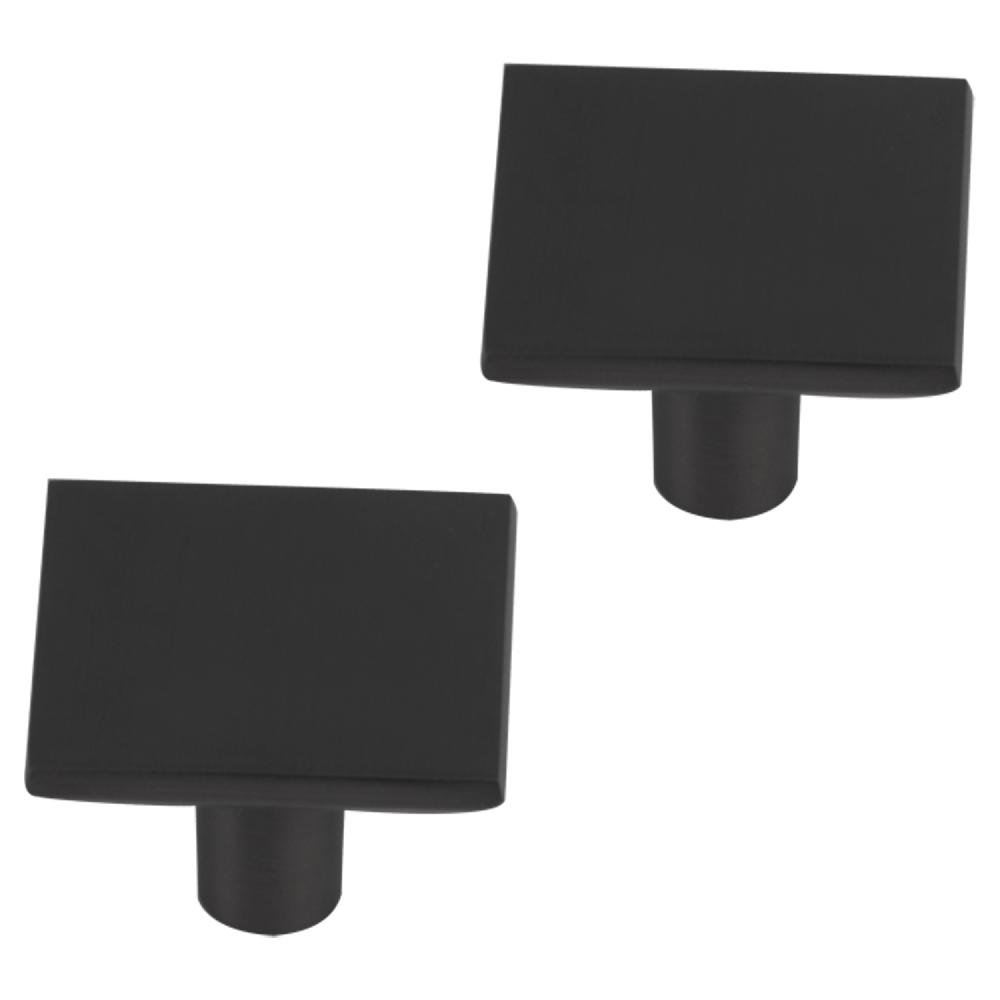 differnz Differnz Tilburg knop – 30 mm – mat zwart