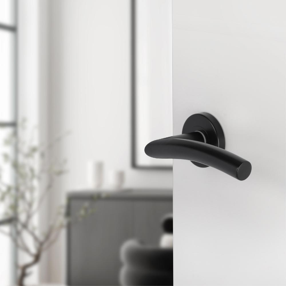 Differnz Differnz Essence Deurkruk – Boog – Rond Rozet – Blind – Zwart