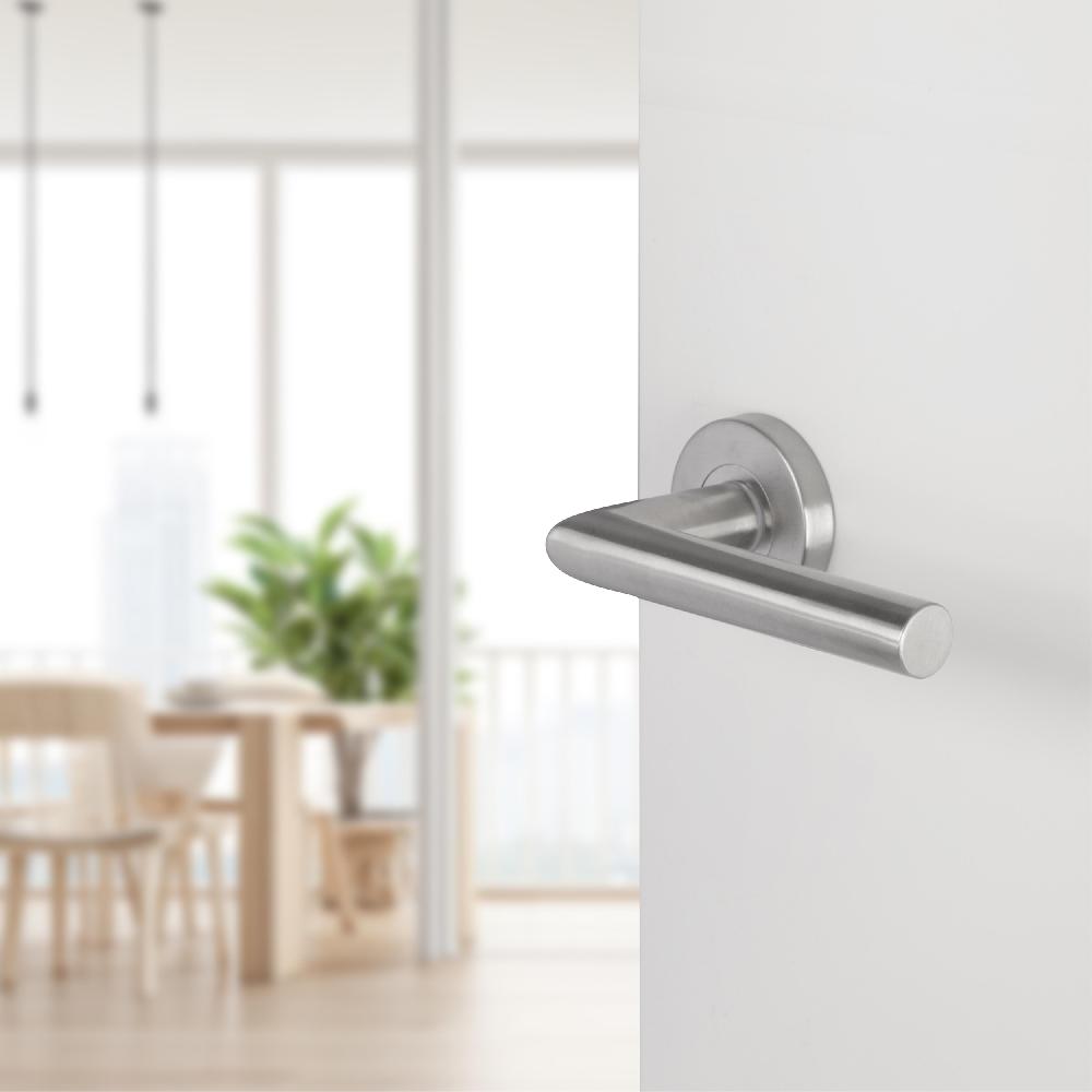 Differnz Differnz Essence Deurkruk – Recht – Rond Rozet – Blind – Mat Chroom