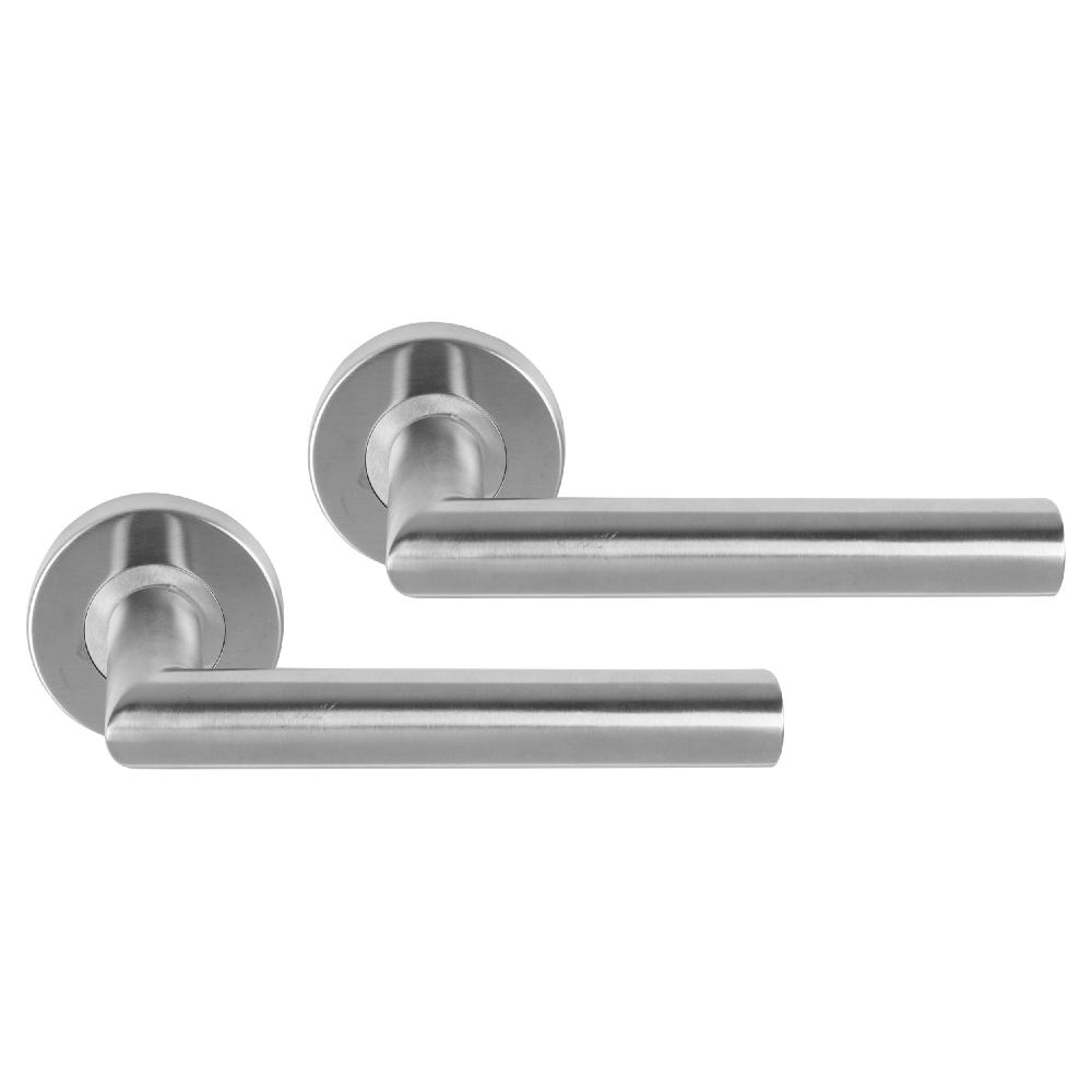 differnz Differnz Essence deurkruk – recht – rond rozet – blind – mat chroom