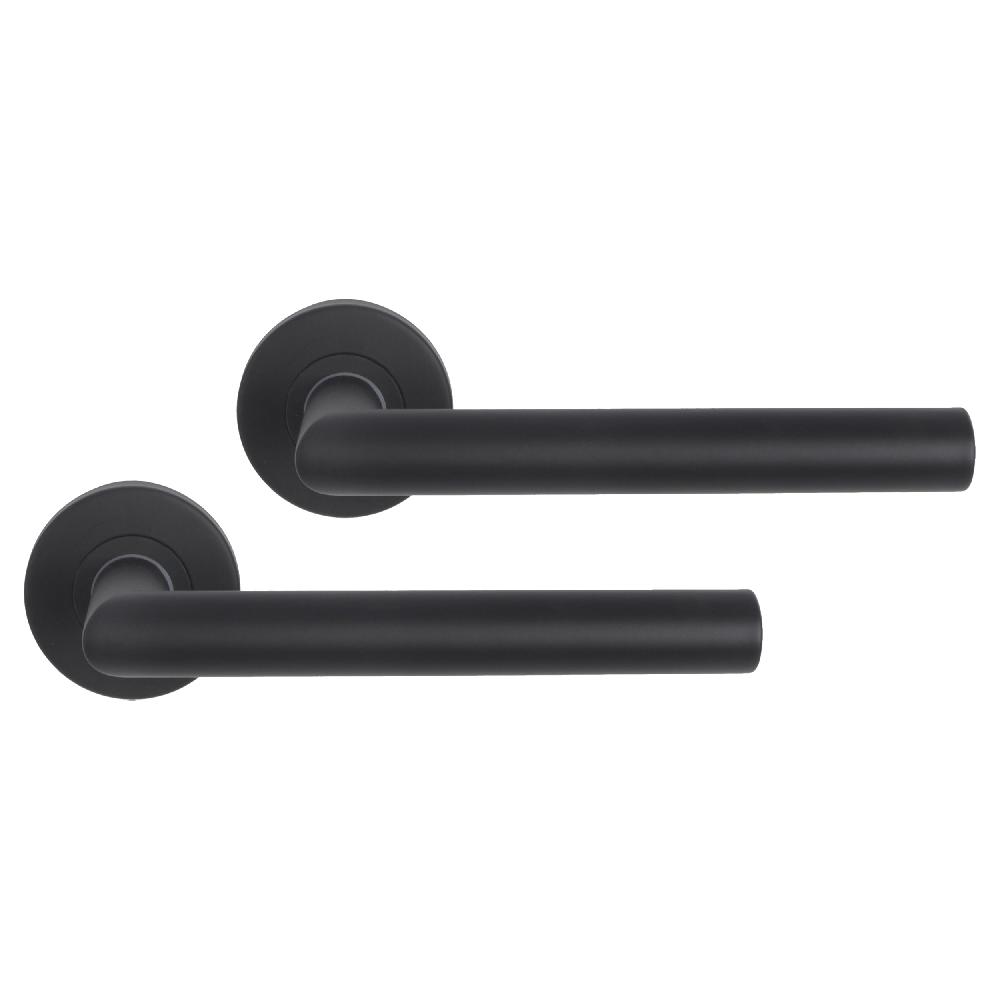 differnz Differnz Essence deurkruk – recht – rond rozet – blind – zwart