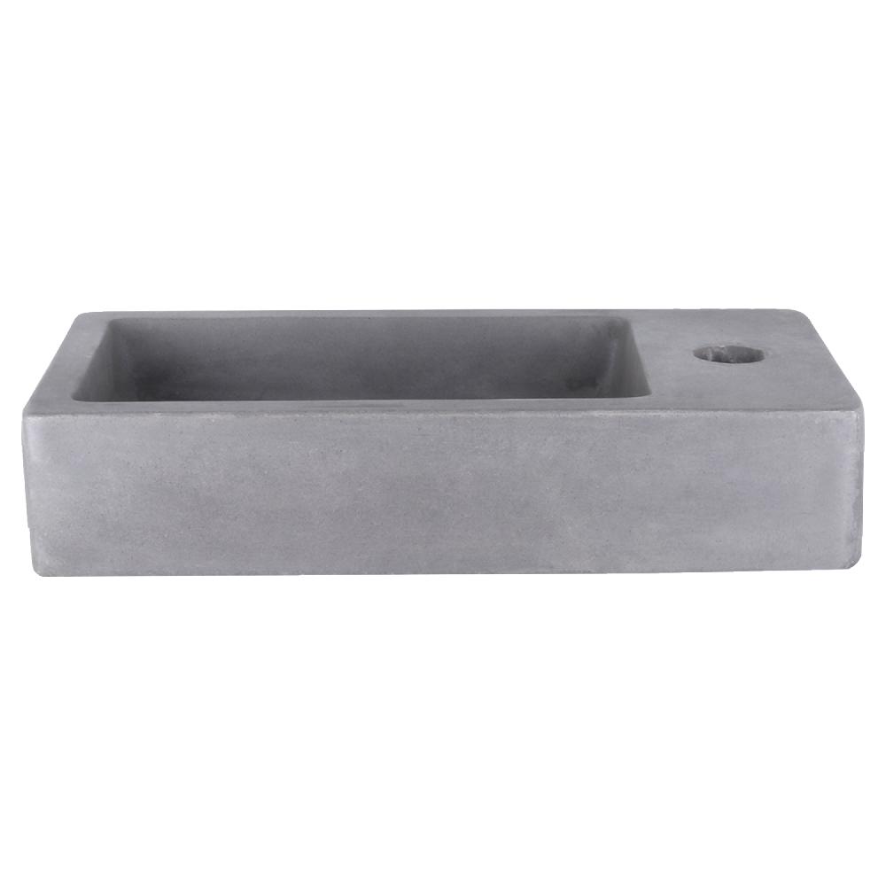 Differnz Differnz Force Fontein – Beton Donkergrijs – 40 X 22 X 8 Cm