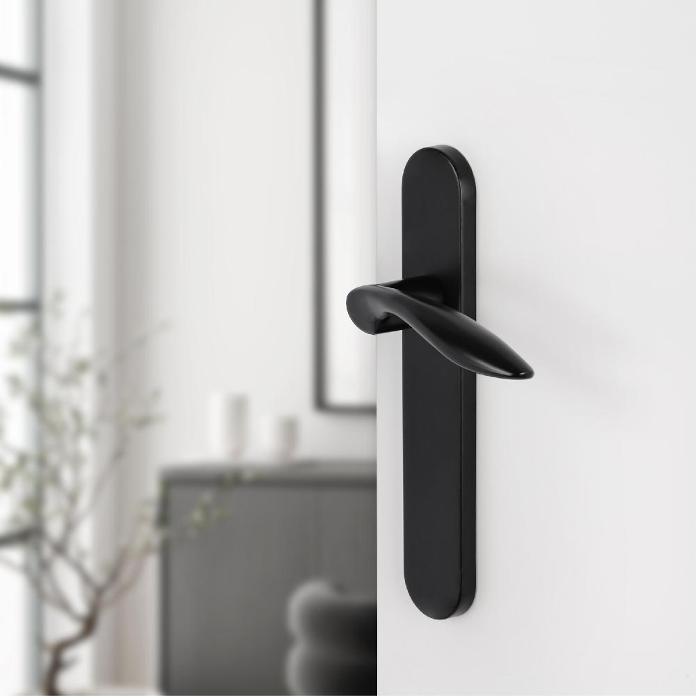 Differnz Differnz Groningen Deurkruk – Ovaal Schild – Blind – Zwart