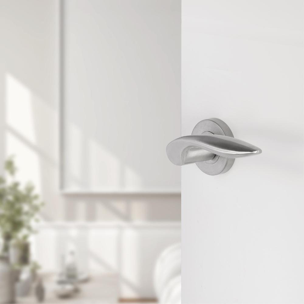 Differnz Differnz Groningen Deurkruk – Rond Rozet – Blind – Mat Chroom