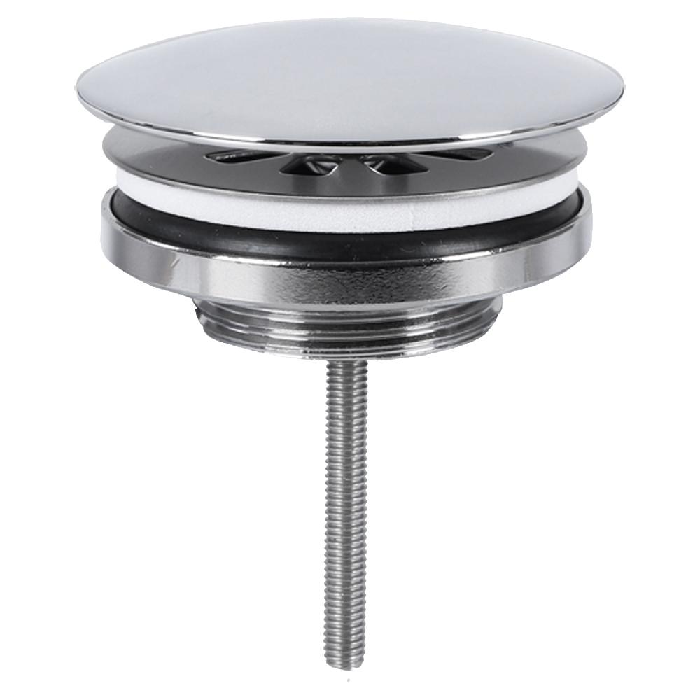 Differnz Differnz Helios Fonteinset – Keramiek Wit – Koudwaterkraan Recht Chroom – Kraan Rechts – Always Open Afvoerplug – 37.5 X 18.5 X 9 Cm