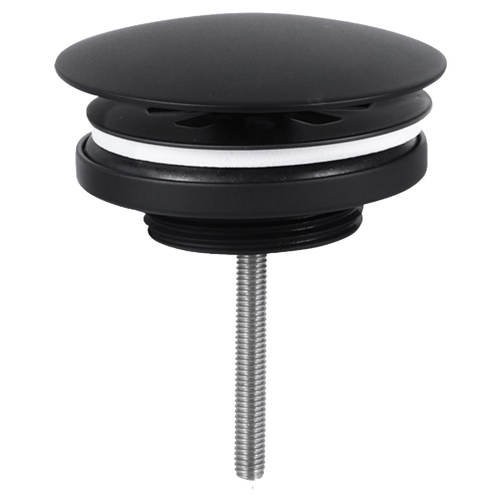 Differnz Differnz Helios Fonteinset – Keramiek Wit – Koudwaterkraan Recht Mat Zwart – Kraan Links – Always Open Afvoerplug – 37.5 X 18.5 X 9 Cm