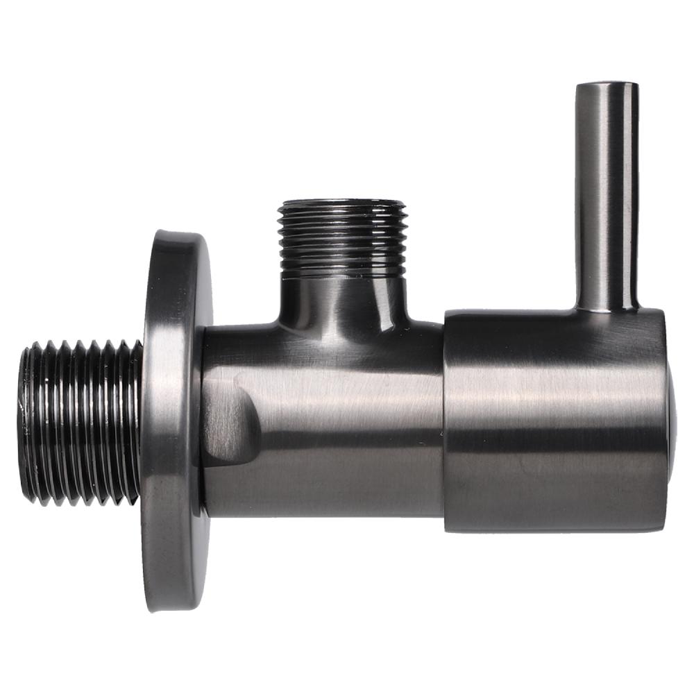 Differnz Differnz Hoekstopkraan – 1/2 X 3/8 – Gun Metal