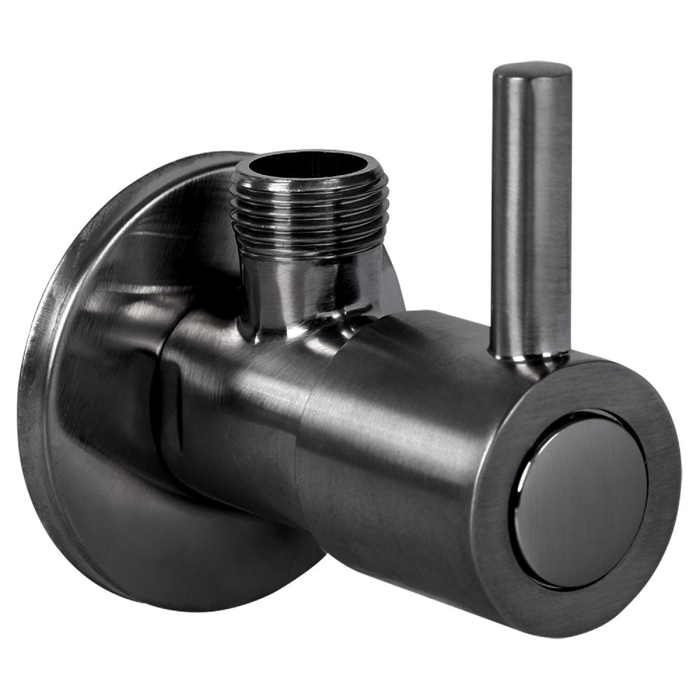 differnz Differnz hoekstopkraan – 1/2 x 3/8 – gun metal