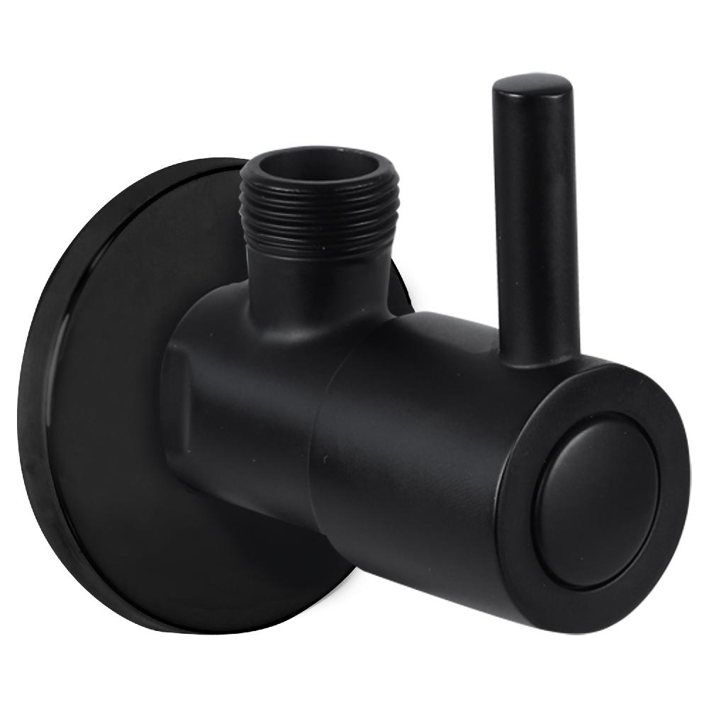 differnz Differnz hoekstopkraan – 1/2 x 3/8 – mat zwart