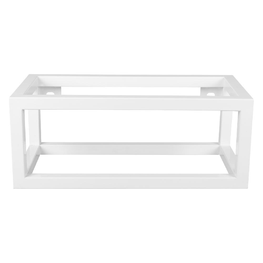 Differnz Differnz Hura L Handdoekhouder – 40 X 22 X 15 Cm – Powder Coated Steel – Mat Wit