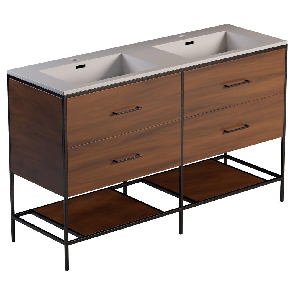 differnz Differnz Industrial meubelset – 140 cm – FSC® – walnut