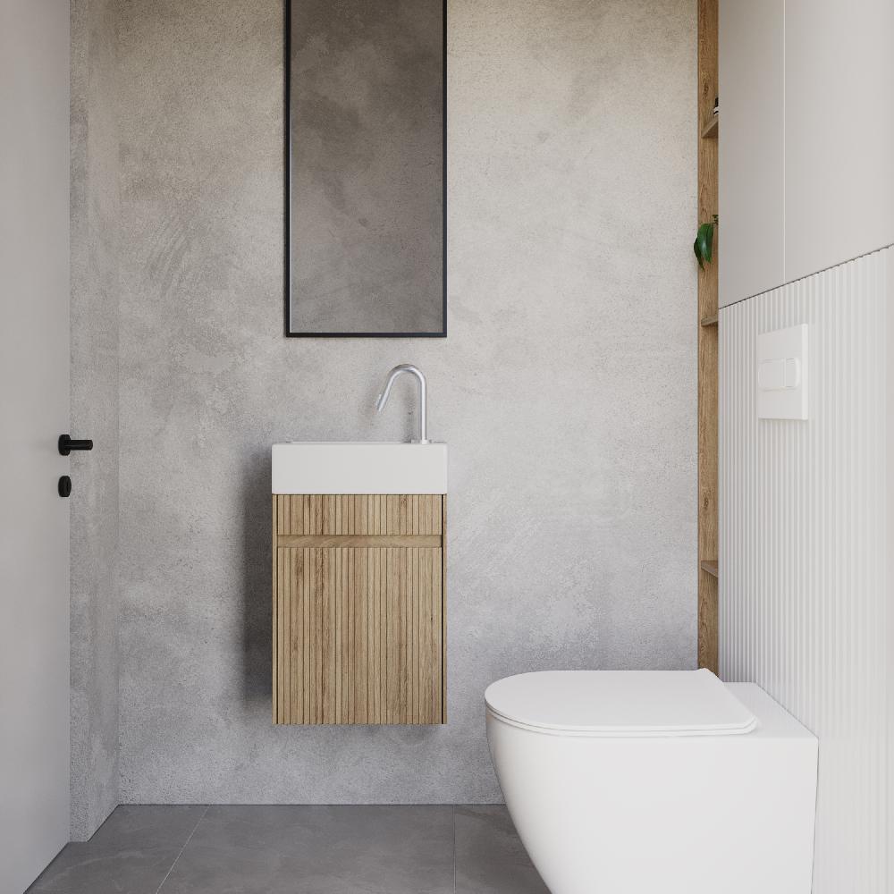 Differnz Differnz Koudwaterkraan – Gebogen – 19 Cm – Chroom