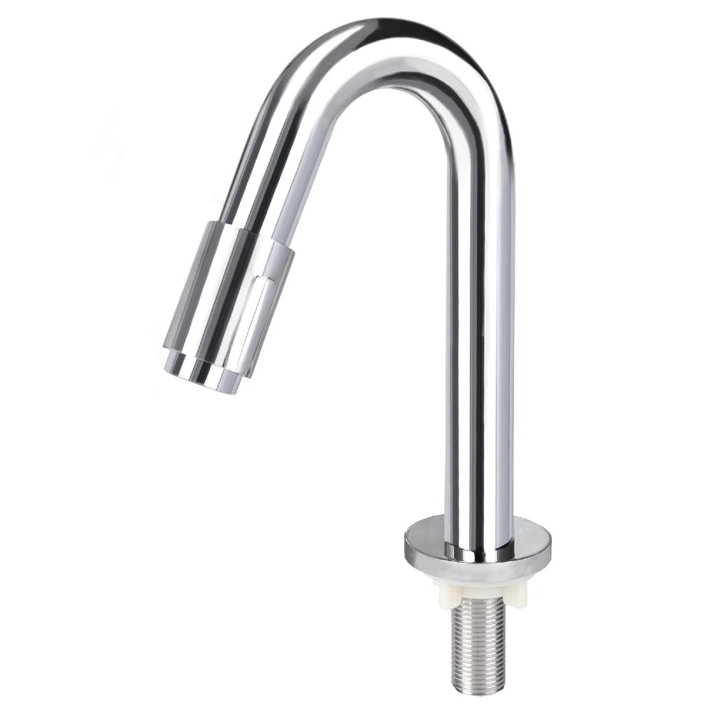 differnz Differnz koudwaterkraan – gebogen – 19 cm – chroom