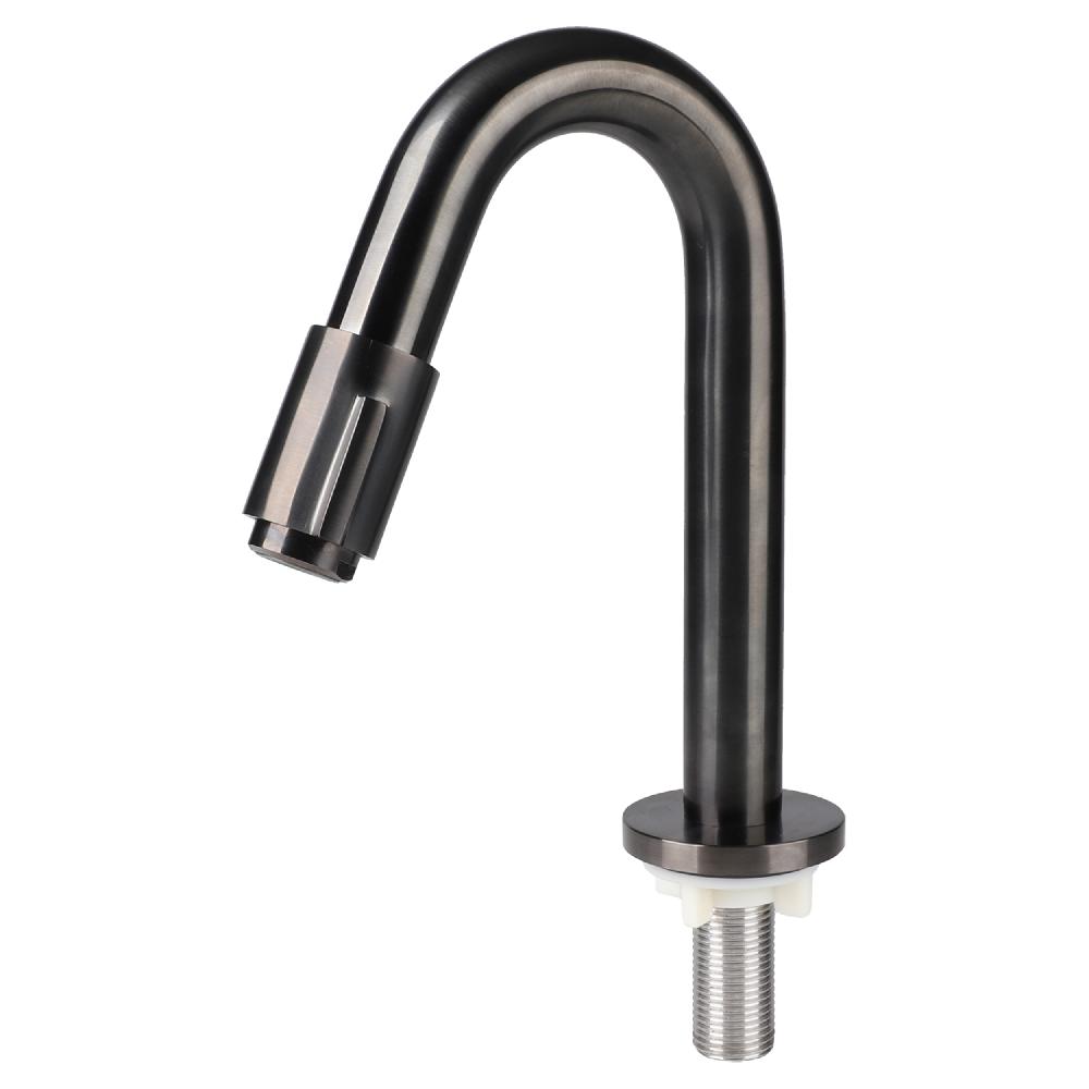 differnz Differnz koudwaterkraan – gebogen – 19 cm – gun metal