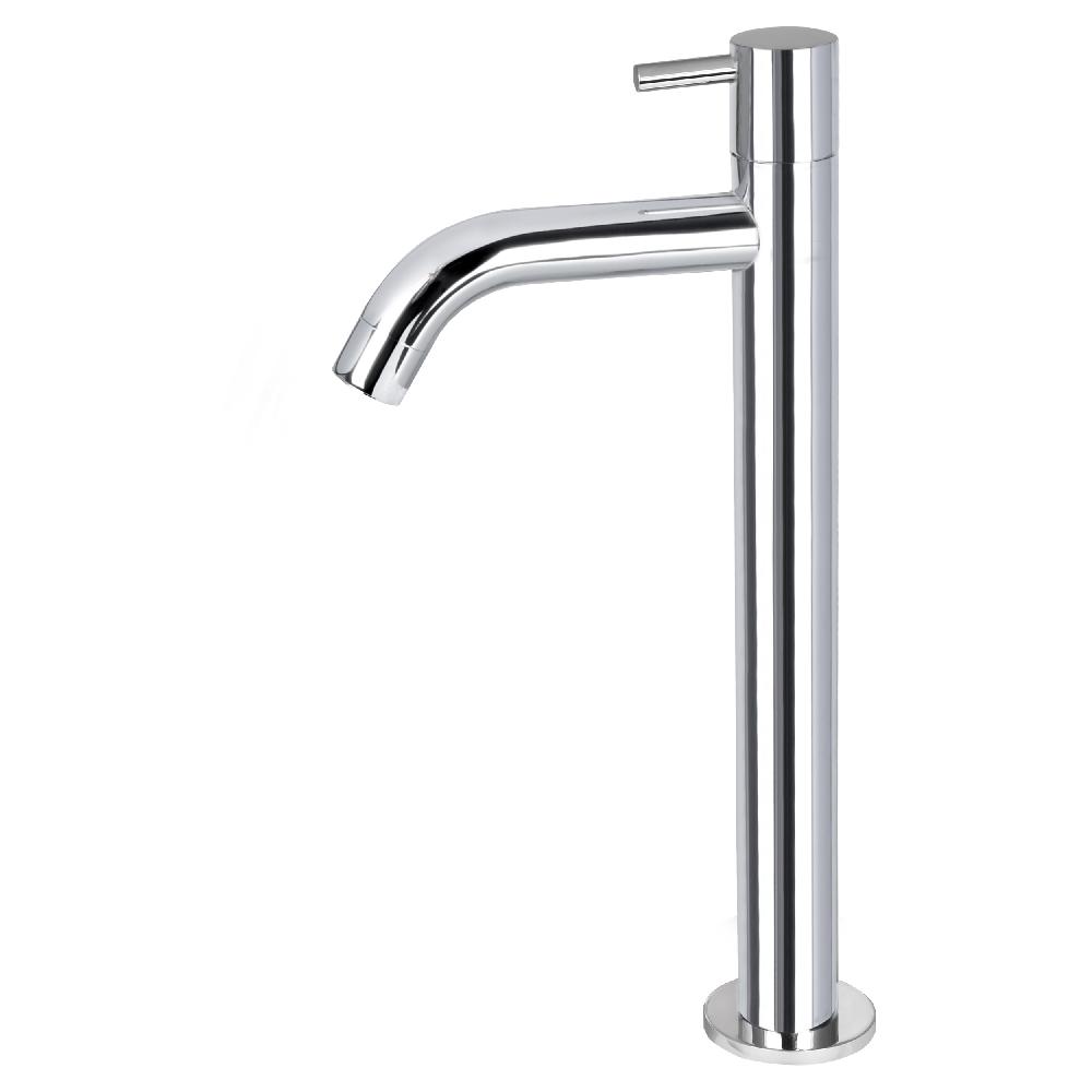 differnz Differnz koudwaterkraan – hoog – 28.5 x 11.5 cm – chroom