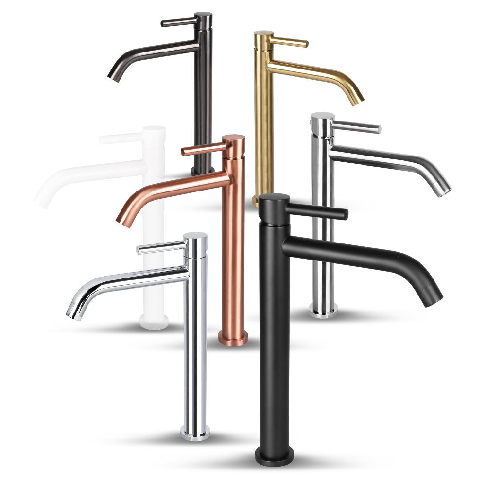 Differnz Differnz Kraan – Koud/warm – Hoog – Gebogen Kraan – Mat Chroom