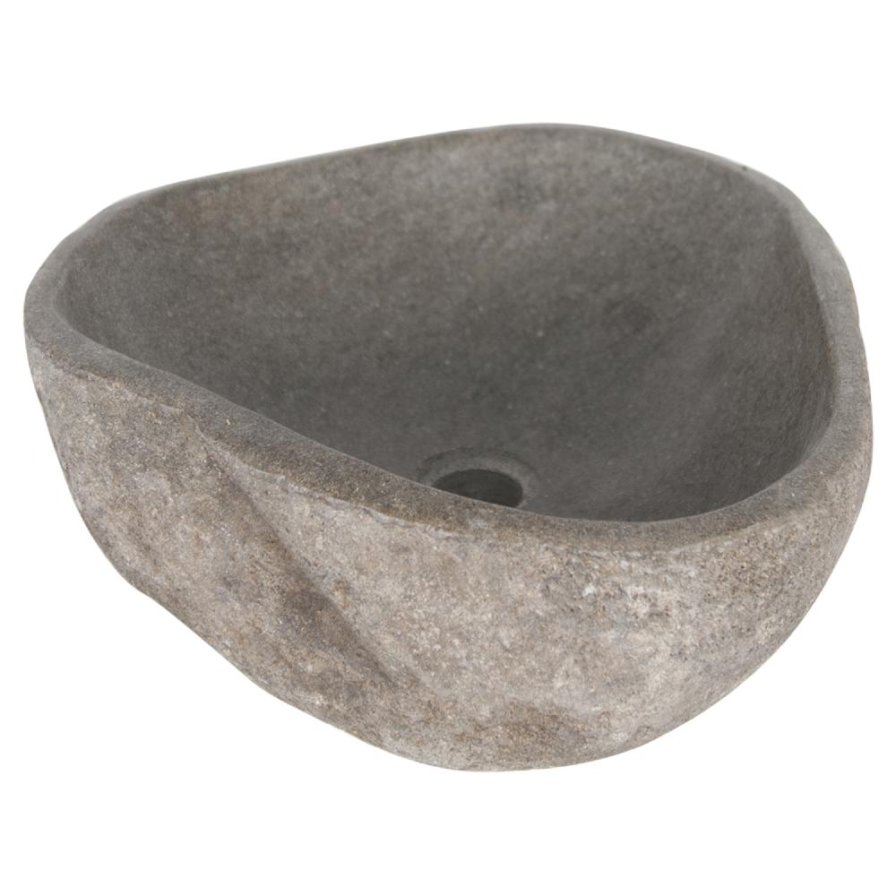 Differnz Differnz Lombok – Waskom – Ø 40-50 Cm – Riviersteen