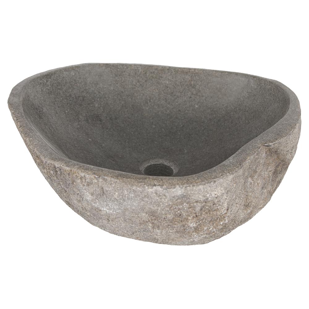 differnz Differnz Lombok – waskom – Ø 40-50 cm – riviersteen