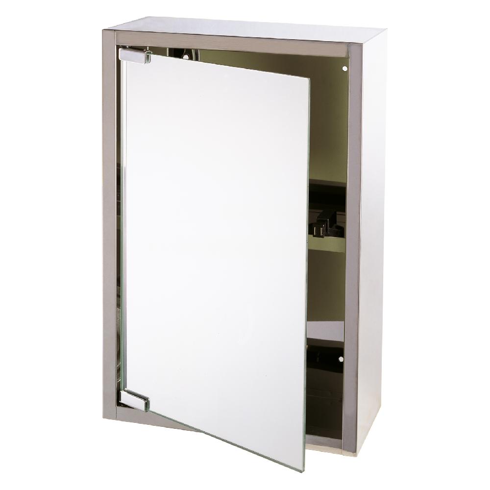 differnz Differnz Look spiegelkast – RVS – 36 x 18 x 51 cm – zilver