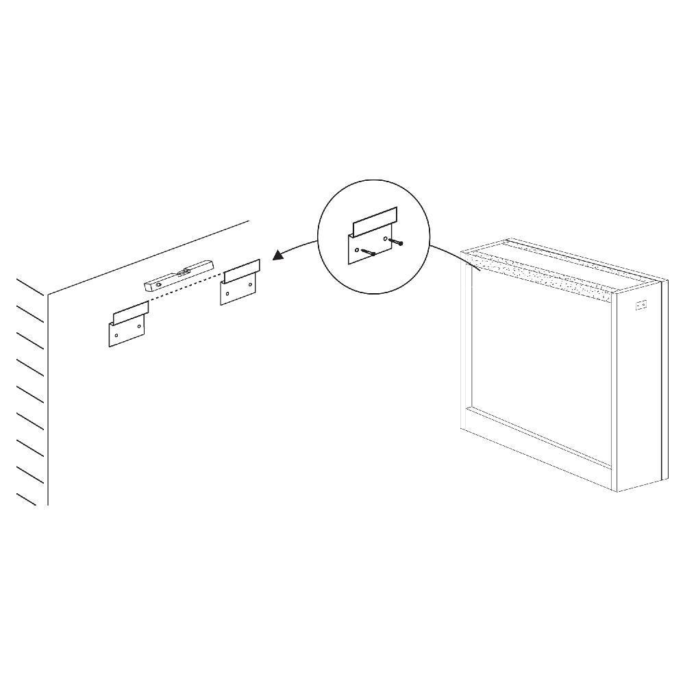 Differnz Differnz Maja Spiegelkast – MDF – 46 X 15 X 50 Cm – Wit