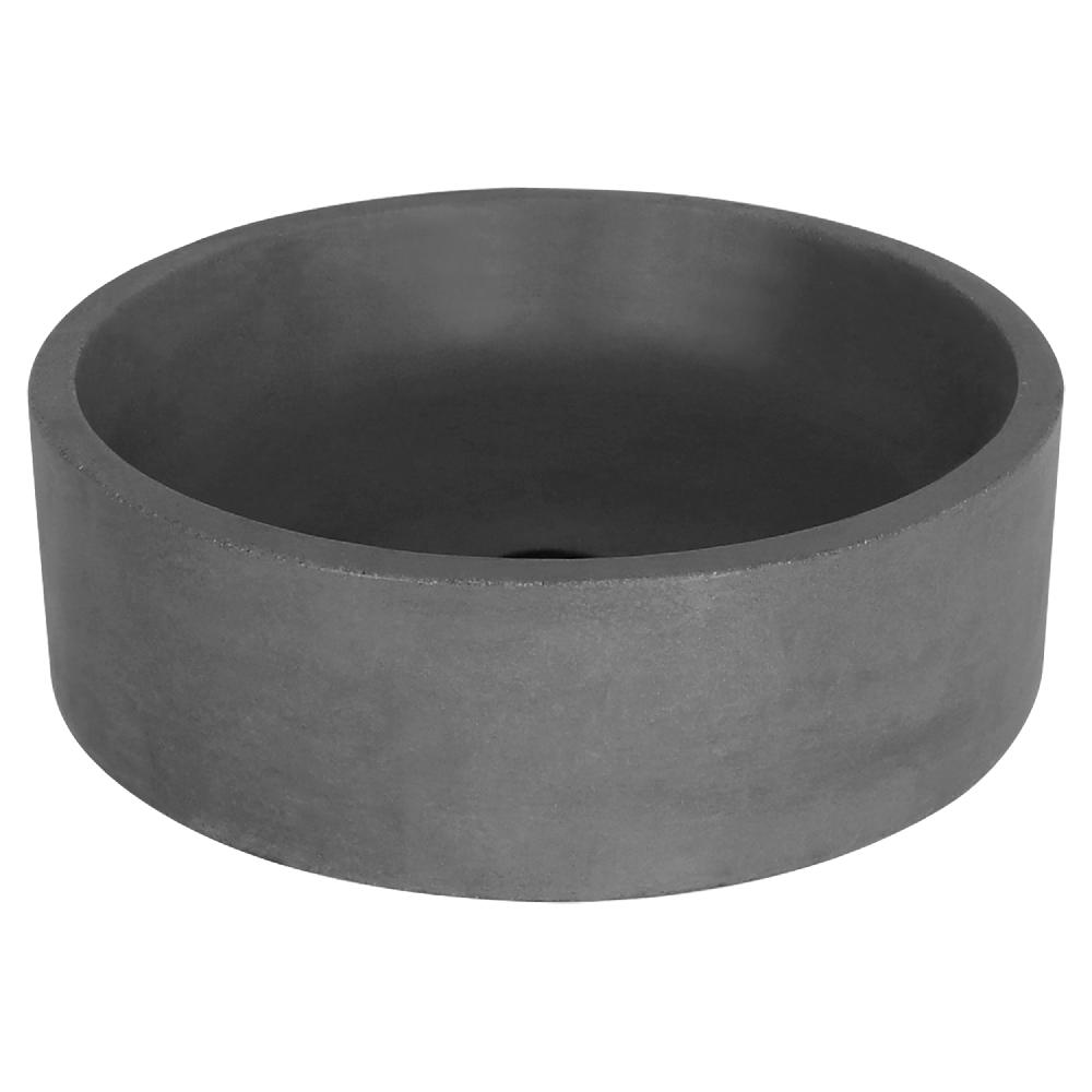 differnz Differnz Marba wastafel – Ø 42 cm – beton – donkergrijs differnz Differnz Marba wastafel – Ø 42 cm – beton – donkergrijs