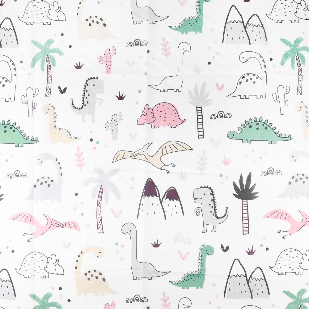 differnz Differnz Olive douchegordijn – verzwaarde onderzoom – polyester – 180 x 200 cm – multi