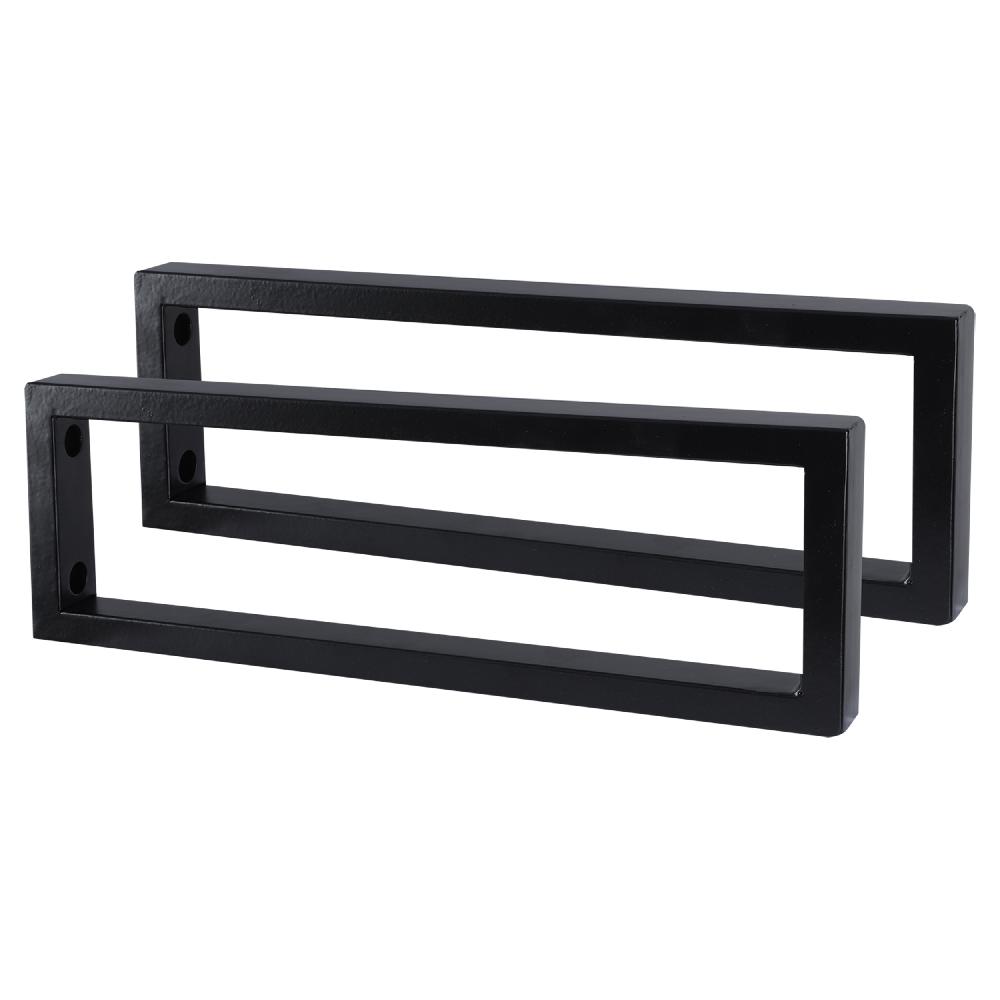 Differnz Differnz Ophangbeugel – Voor Wastafel – 2.5 X 44 X 15 Cm – RVS – Zwart