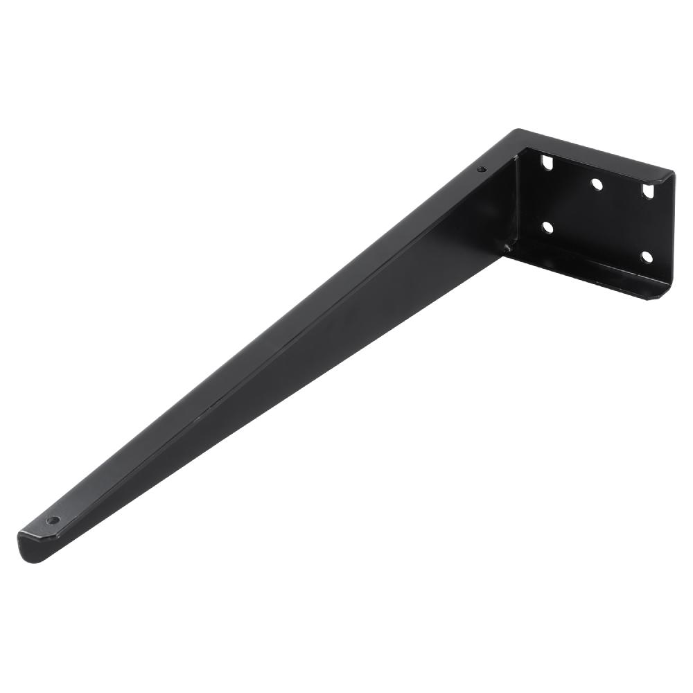 Differnz Differnz Ophangbeugel – Voor Wastafel – Powder Coated Steel – 2.5 X 44 X 7.5 Cm – Zwart