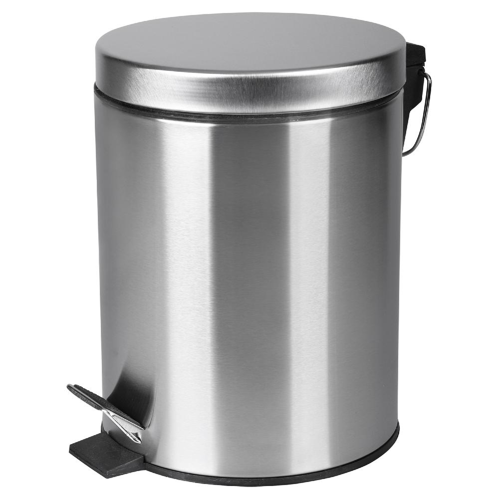 differnz Differnz pedaalemmer – 5 liter – 20 x 27.5 cm – mat chroom