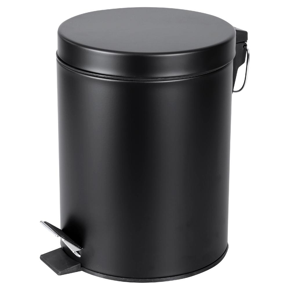 differnz Differnz pedaalemmer – 5 liter – 20 x 27.5 cm – mat zwart