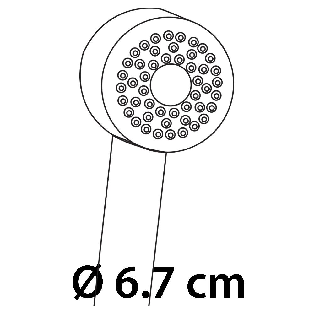 Differnz Differnz Proline Doucheset – Met Grote Stortdouche En Losse Handdouche – Chroom