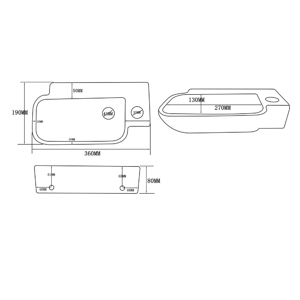 Differnz Differnz Reba Fontein – Beton – 36 X 19 X 8 Cm – Grijs
