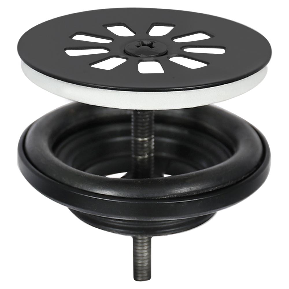 Differnz Differnz Ribble Fonteinset – Bombai Black – Natuursteen – Kraan Recht Mat Zwart