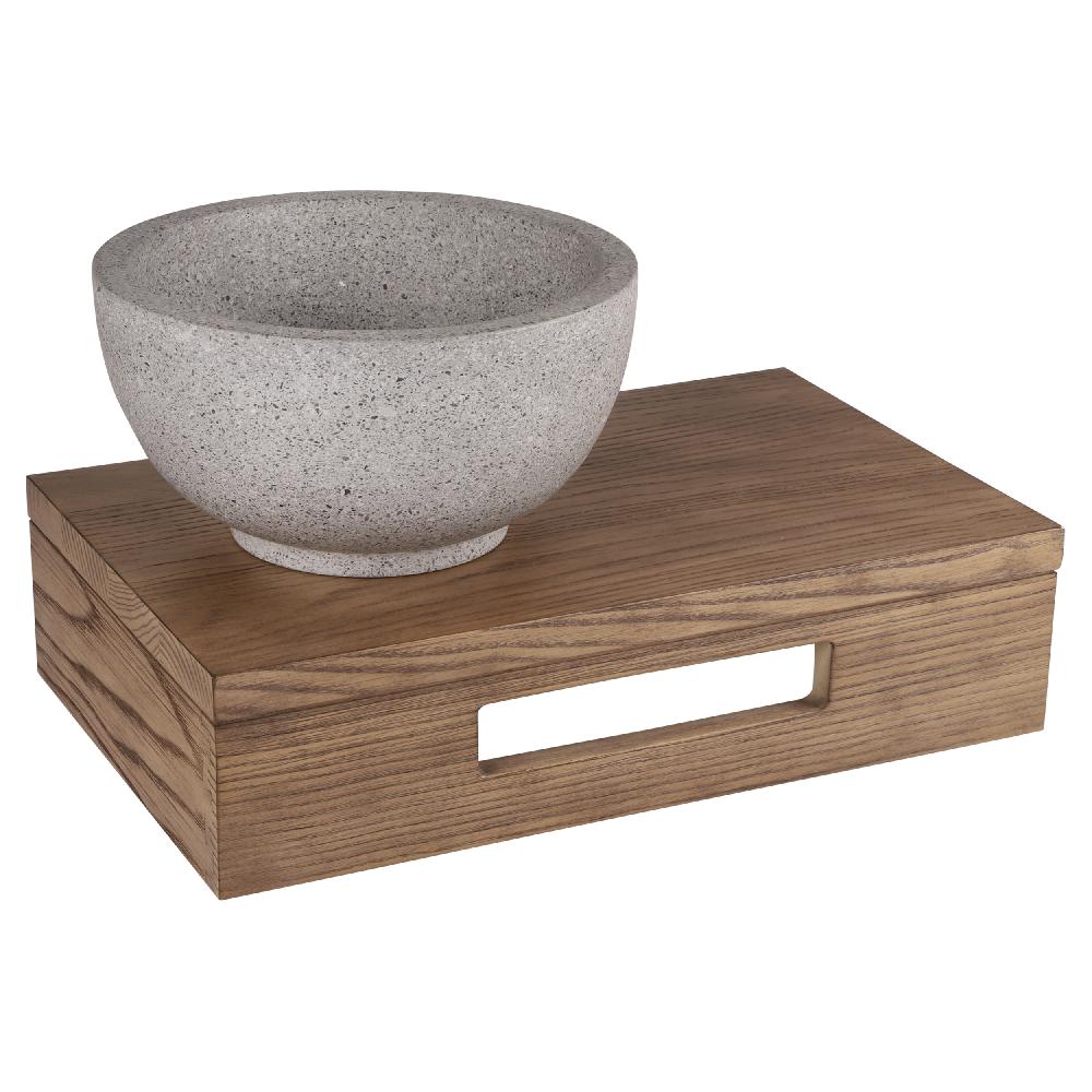 Differnz Differnz River Waskom – Ø 23 Cm – Terrazzo – Grijs – Fijn