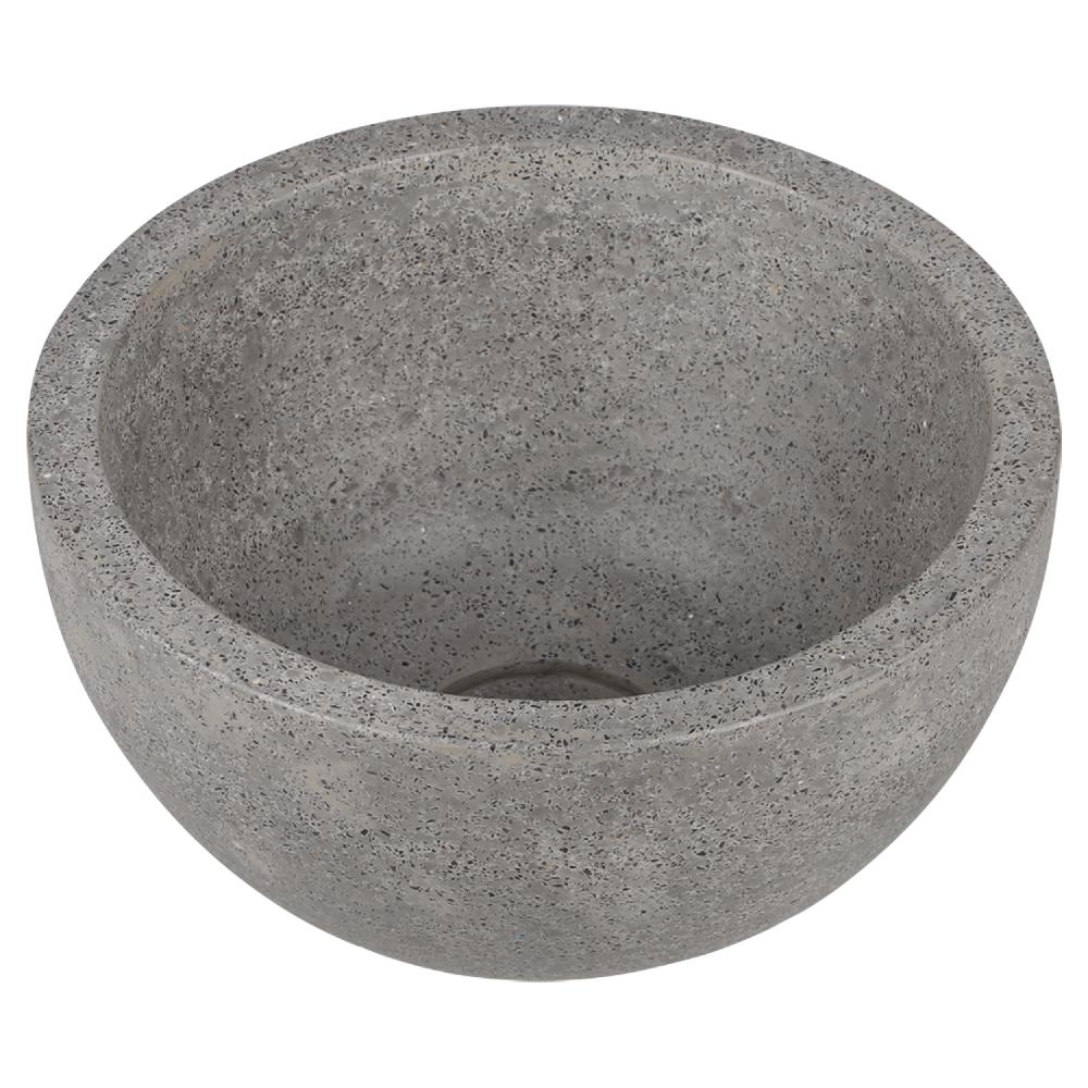 differnz Differnz River waskom – Ø 23 cm – terrazzo – grijs – fijn